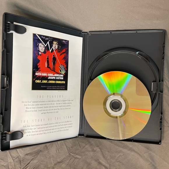 Hush Hush Sweet Charlotte 1964 Bette Davis Olivia de Havilland DVD - Picture 3 of 4